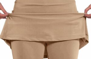 Versatile Skorts for Women, Women’s Casual Athlete Tennis Skirts, Sports Lightweight Golf Workout Skort with Pockets