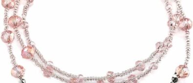 humlbird Eyeglass Chain for Women Stylish Mask Lanyard Natural Crystal Mask Chain Eye Glasses Holder Strap