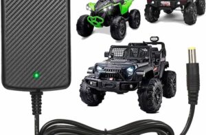 24V Charger for Ride on Toys, 24V Charger for Ride on Car with Indicator Light Ride-Ons Accessories Battery Supply Power Adapter