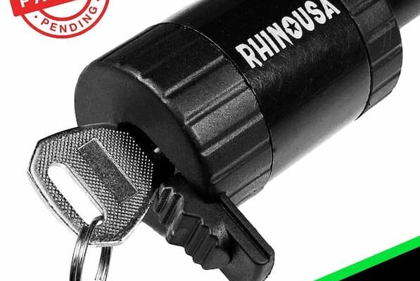 Rhino USA Hitch Pin & Tightener Bundle – Anti Rattle Tightener Plus Patented Locking Pin