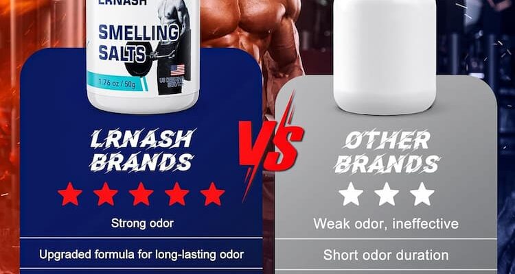 Smelling Salts – Smelling Salts Joe Rogan, Smelling Salt Wake Up – Ammonia Inhalant – Powerful and Long Lasting Odor, Powerlifting, Hockey, Fitness, Football (50G)