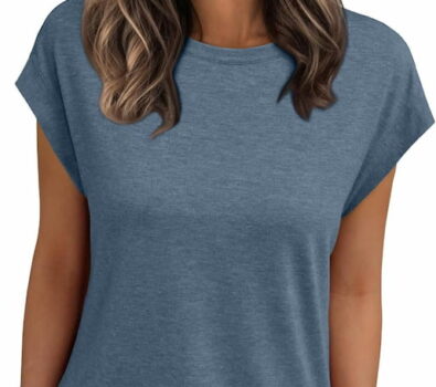 AUTOMET Womens Cap Sleeve Summer Tops Going Out Workout Outfit Spring T Shirts Casual Dressy Fashion Trendy Clothes 2025