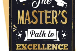 Masters Degree Graduation Gift